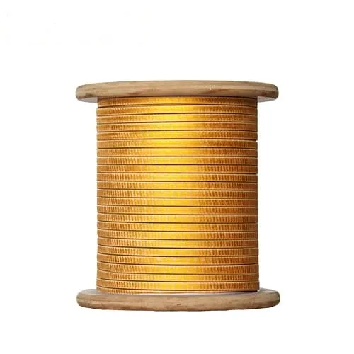 Медна жица, покрита с влакна